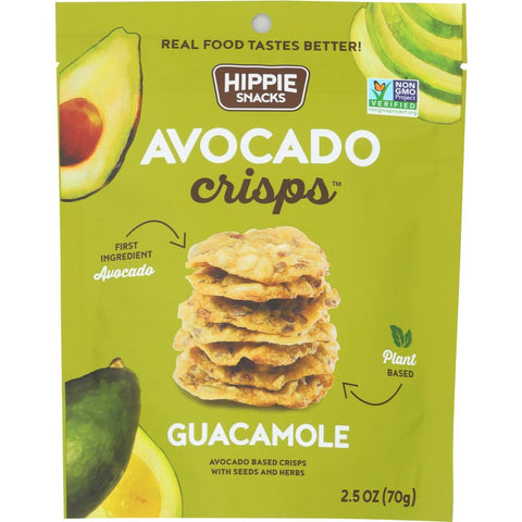 Hippie Snacks Avocado Crisp Guacamole - 2.5 oz | Vegan Black Market