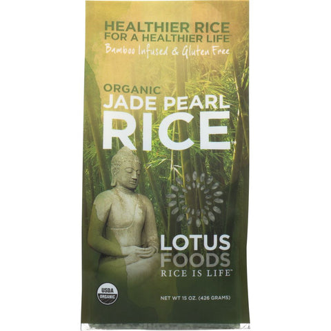 Lotus Foods Organic Jade Pearl Rice - 15 oz | Vegan Black Market