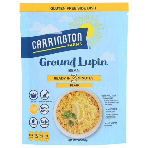 Carrington Farms Ground Lupin Bean Plain - 7 oz