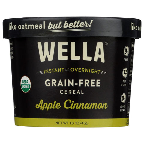 Wella Grain Free Cereal Apple Cinnamon - 1.6 oz | Vegan Black Market
