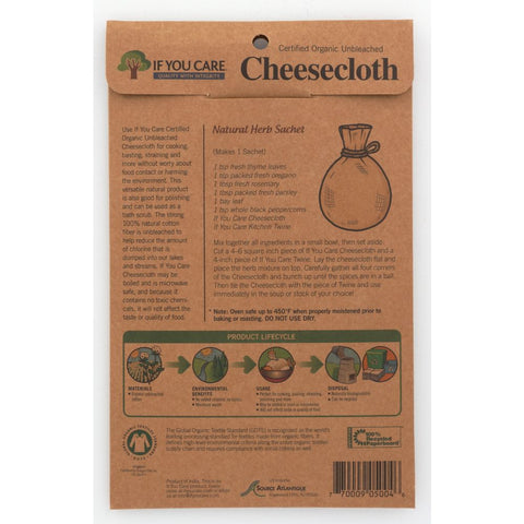 If You Care Cheesecloth 2 Square Yards 1 pc