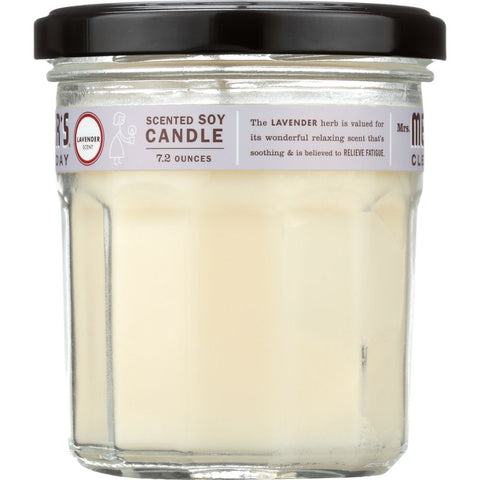 Mrs Meyer's Clean Day Candle Lavender - 7.2 oz