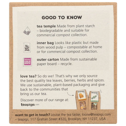 Teapigs Cold Brew Lychee & Rose - 10 Bags