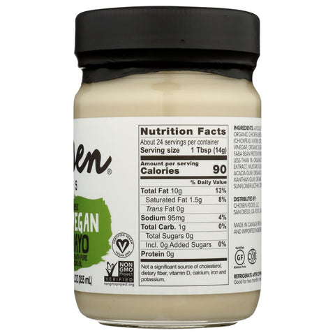 Chosen Foods Classic Vegan Mayo - 12 oz