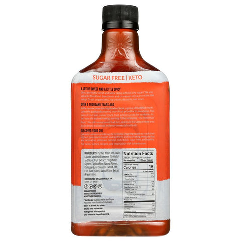 Lakanto Cinnamon Maple Flavored Syrup Sugar Free - 13 oz