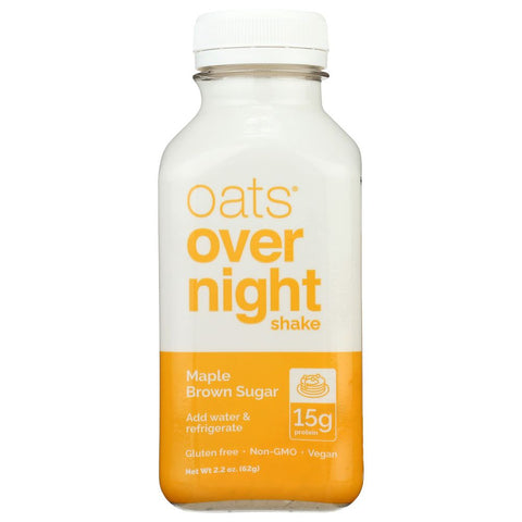 Oats Overnight Maple Brown Sugar Shake - 2.2 oz | Vegan Black Market