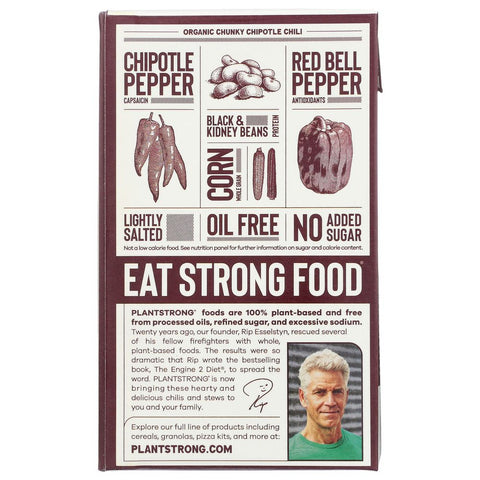 Plantstrong Organic Chunky Chipotle Chili - 16.9 fl oz