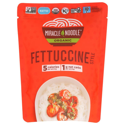 Miracle Noodle Ready To Eat Organic Fettuccine - 7 oz | Miracle Noodle | Vegan Black Market