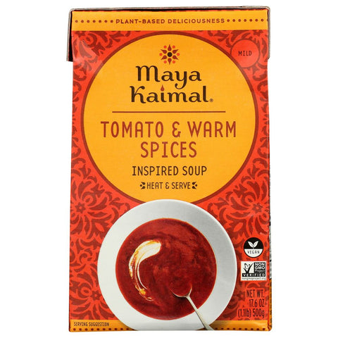 Maya Kaimal Tomato and Warm Spices Soup - 17.6 oz | Vegan Black Market