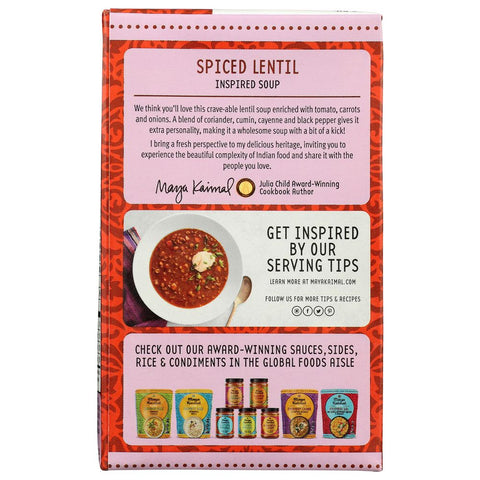 Maya Kaimal Spiced Lentil Soup - 17.6 oz