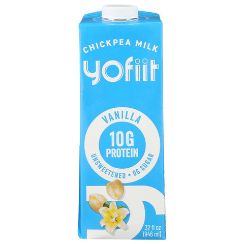 YoFiit Chickpea Milk Unsweetened Vanilla - 32 fl oz | Vegan Black Market