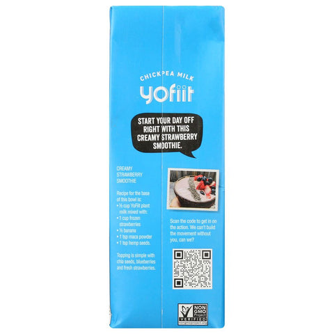YoFiit Chickpea Milk Unsweetened Vanilla - 32 fl oz