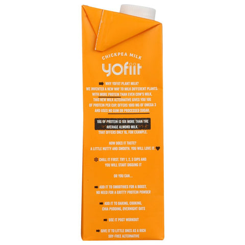 YoFiit Chickpea Milk Vanilla Cinnamon - 32 fl oz