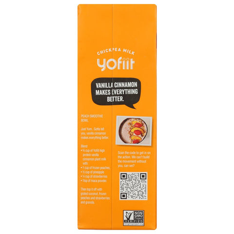 YoFiit Chickpea Milk Vanilla Cinnamon - 32 fl oz