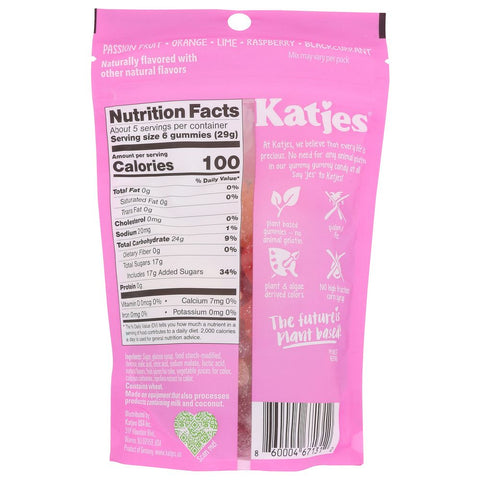 Katjes Plant Based Gummies Sour - 4.9 oz