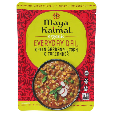 Maya Kaimal Everyday Dal Green Garbanzo Corn & Coriander - 10 oz | Vegan Black Market