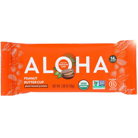 ALOHA Organic Protein Bar Peanut Butter Cup 