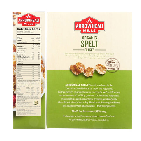 Arrowhead Mills Organic Spelt Flakes -12 oz.