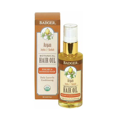 Badger Argan Hair Oil Spray Jojoba & Baobab