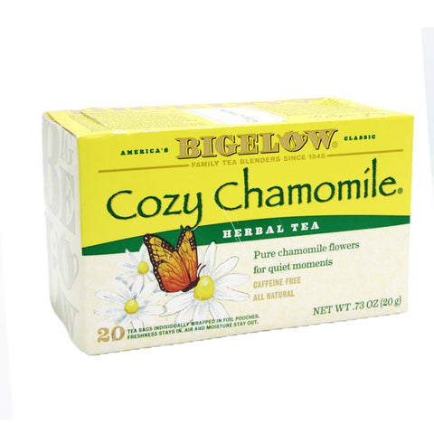 Bigelow Cozy Chamomile Herbal Tea | Vegan Black Market