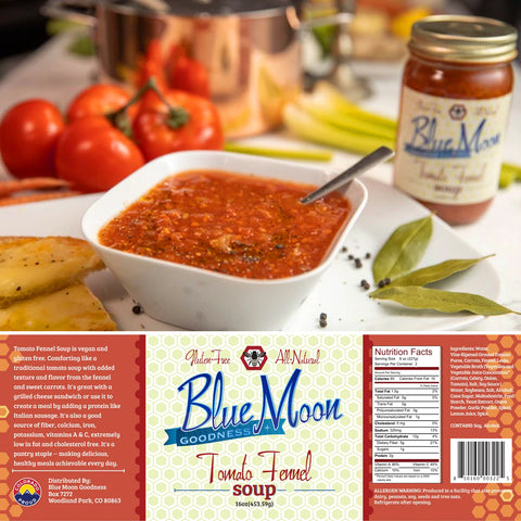 Blue Moon Goodness Tomato Fennel Soup - 16 oz.