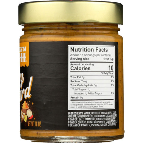 Brooklyn Delhi Curry Mustard - 10 oz.