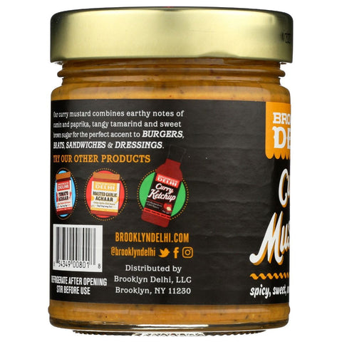 Brooklyn Delhi Curry Mustard - 10 oz.