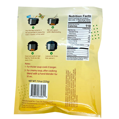 Casa De Falafel Lentil Soup - 7.9 oz.