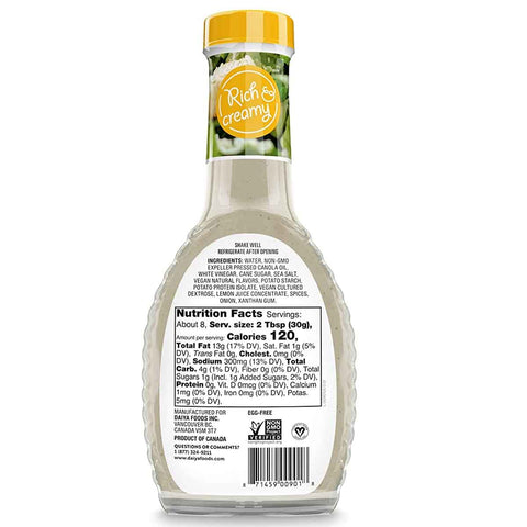 Daiya Dairy Free Creamy Caesar Dressing - 8.36 fl oz.