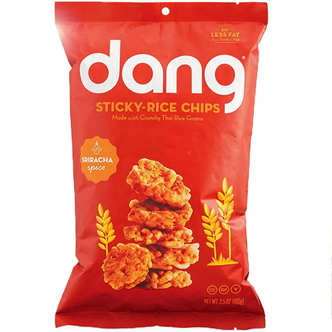Dang Sticky Rice Chips Sriracha Spice - 3.5 oz.
