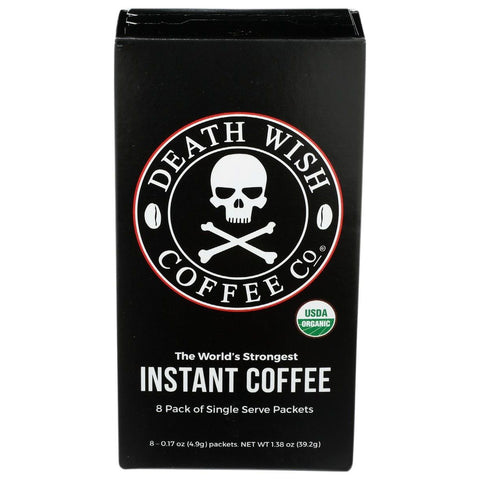 Death Wish Coffee The Worlds Strongest Instant Coffee - 8 Pk Deathwish Coffee | Death Wish Coffee Company | Death Wish Instant Coffee