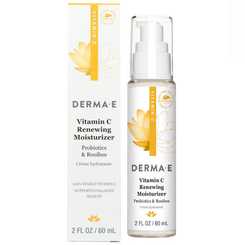 Derma-E Vitamin C Renewing Moisturizer Probiotics & Roobios - 2 fl oz