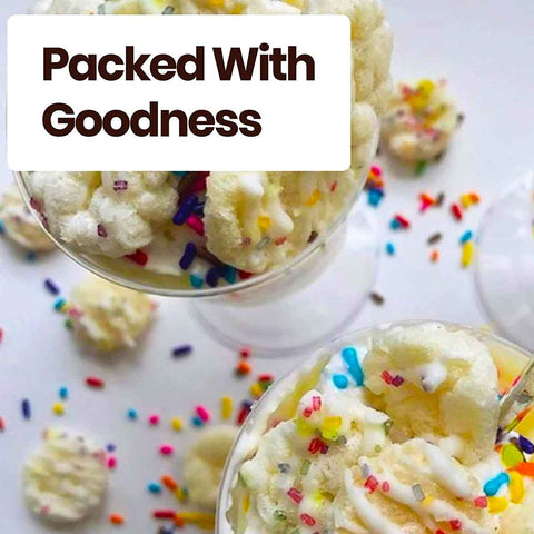 Drizzilicious Mini Rice Cakes Birthday Cake Bites - 4 oz.