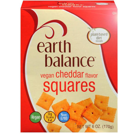 Earth Balance Vegan Cheddar Flavor Squares