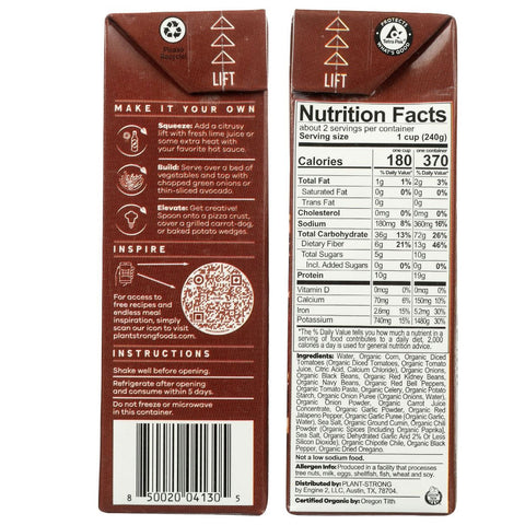 Engine2 Plantstrong Firehouse Chili - 16.9 fl oz.