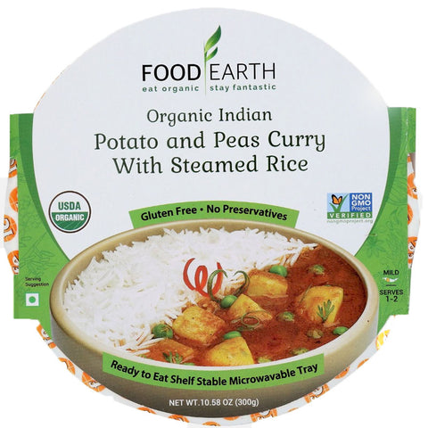 Indian Potato And Peas Curry