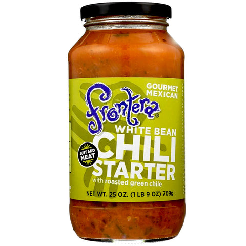 Frontera Gourmet Mexican White Bean Chili Starter - 1.9 Lb.