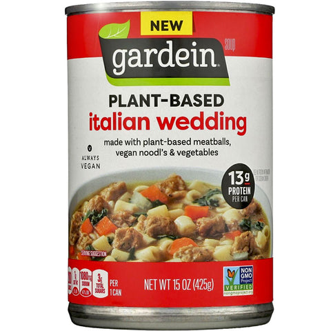 Vegan Soup | Italian Wedding Plant Based Soup | Gardein Italian Wedding Soup