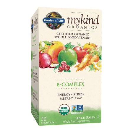 Garden of Life Mykind Organics B-Complex Tablets