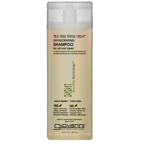 GIOVANNI Tea Tree Triple Treat Invigorating Shampoo