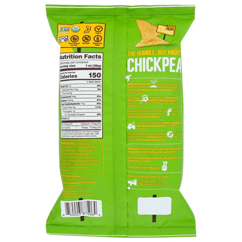 Hippeas Sea Salt And Lime Organic Chickpea Tortilla Chips - 5 oz.
