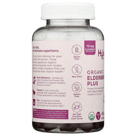 Hylands Kids Naturals Organic Elderberry Plus - 48 ct.