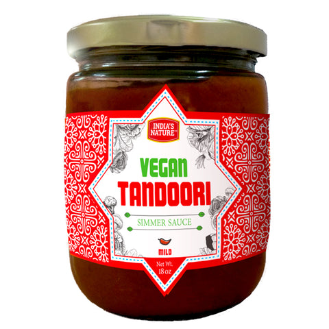 Mild Vegan Tandoori Simmer Sauce | India's Nature 