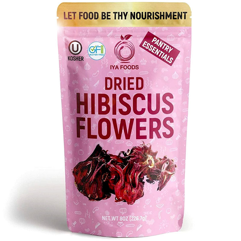 Dried Hibiscus Flower Powder 4 oz