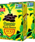 Jack's Quality Organic Low Sodium Black Beans, 2 Pack - 13.4 oz | Vegan Black Market
