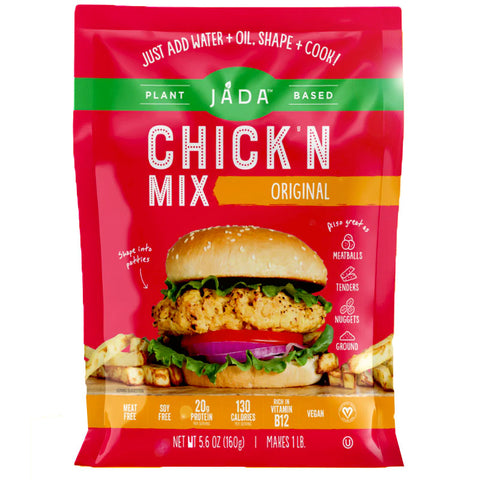 shark tank vegan chicken mix jada brand