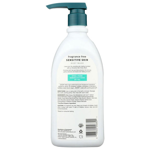 Jason Fragrance Free Sensitive Skin Body wash - 30 fl oz.