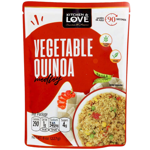Kitchen & Love Cucina & Amore Vegetable Quinoa Medley - 8 oz. | Vegan Black Market