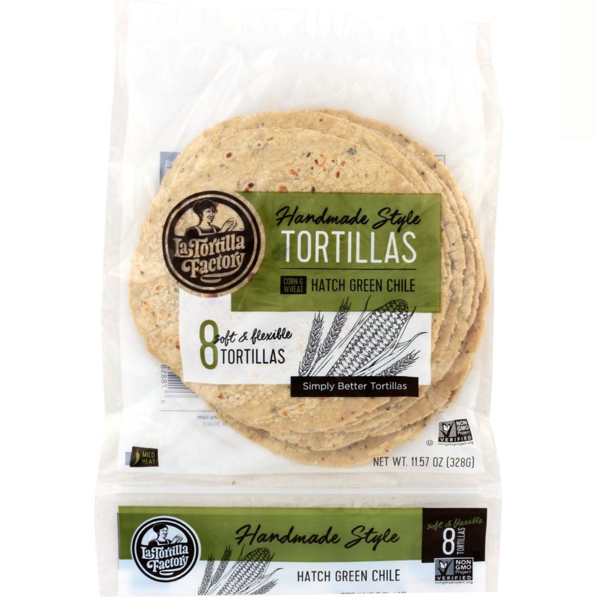 La Tortilla Factory | Handmade Style Tortillas Hatch Green Chile ...