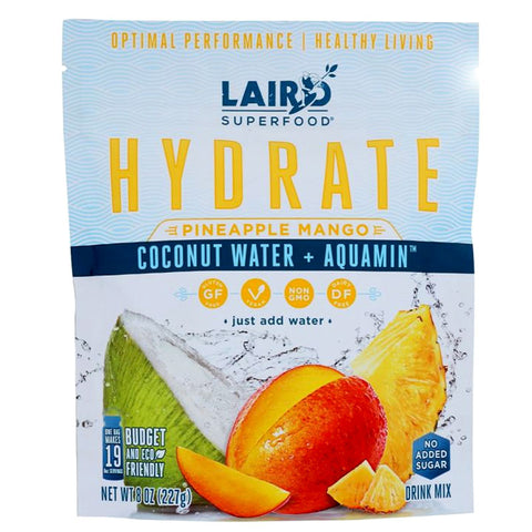 Laird Functional Hydrate Pineapple Mango Water - 8 oz.